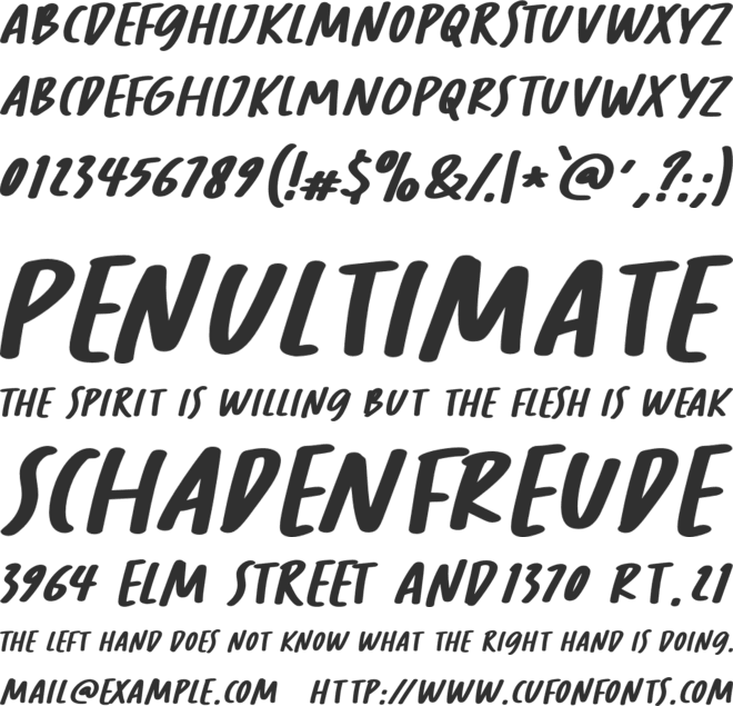 Mabsout font preview