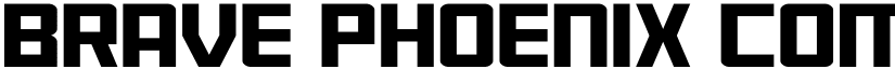 Brave Phoenix Compact Regular font
