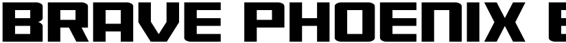 Brave Phoenix Expanded Regular font