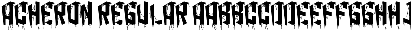 ACHERON Regular font