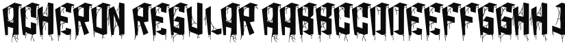 ACHERON font download