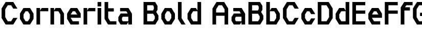 Cornerita Bold font