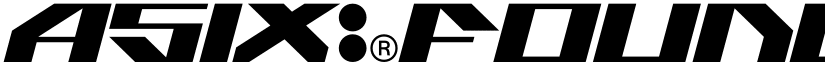 ASIX-FOUNDER Italic font