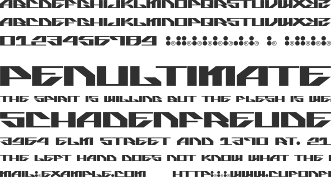 ASIX-FOUNDER font preview