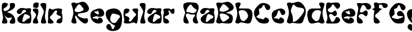 Kailn Regular font