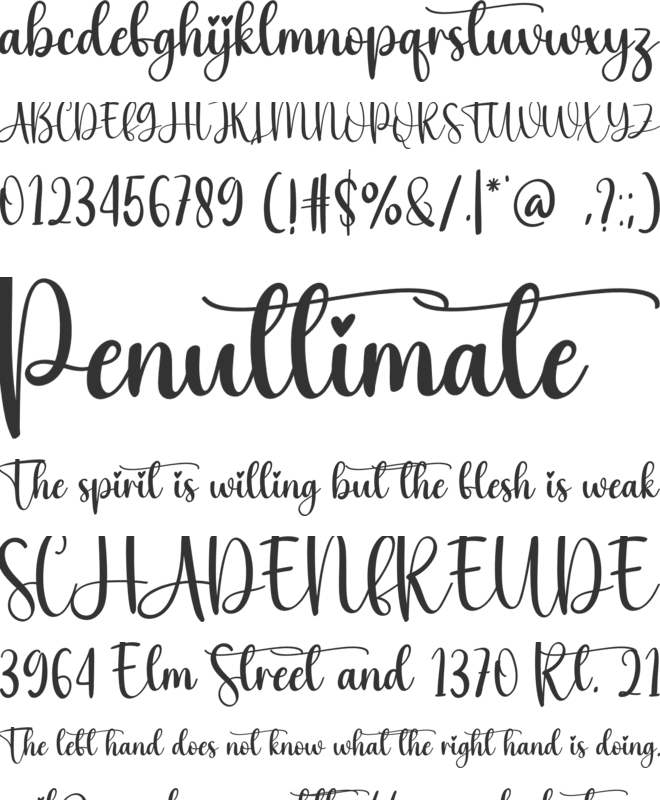 Baby Chubby font preview