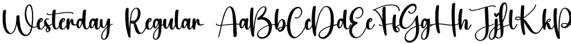 Westerday Regular font