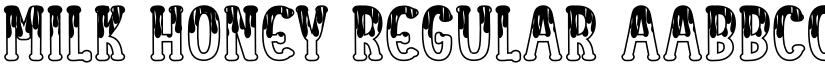 Milk Honey Regular font