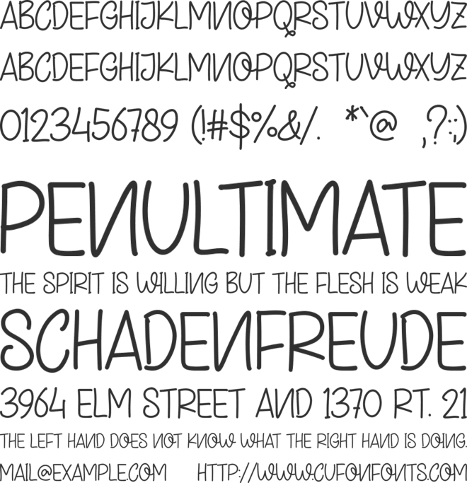 Black Wolves - Personal Use font preview
