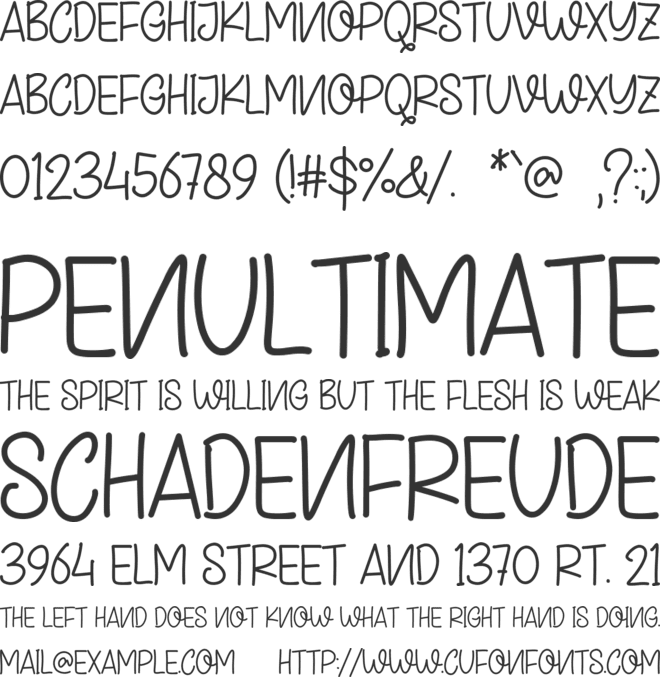 Black Wolves - Personal Use font preview