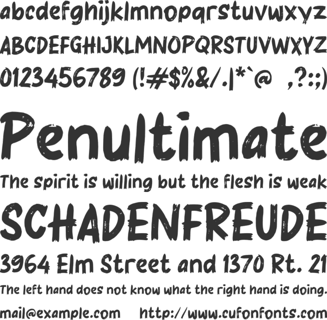 i Iyalah font preview