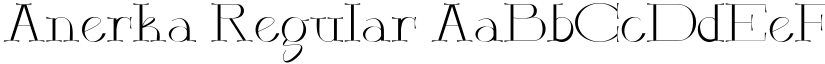 Anerka Regular font