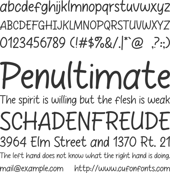 Sunday Pizza font preview