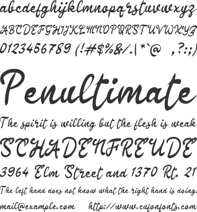 i Istana Pasir font preview