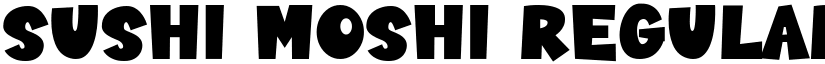 Sushi Moshi Regular font