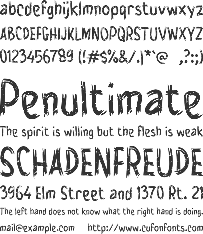 i Ihattaren font preview