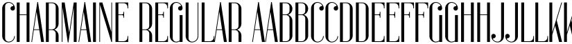 Charmaine Regular font