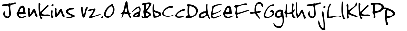 Jenkins v2.0 font download