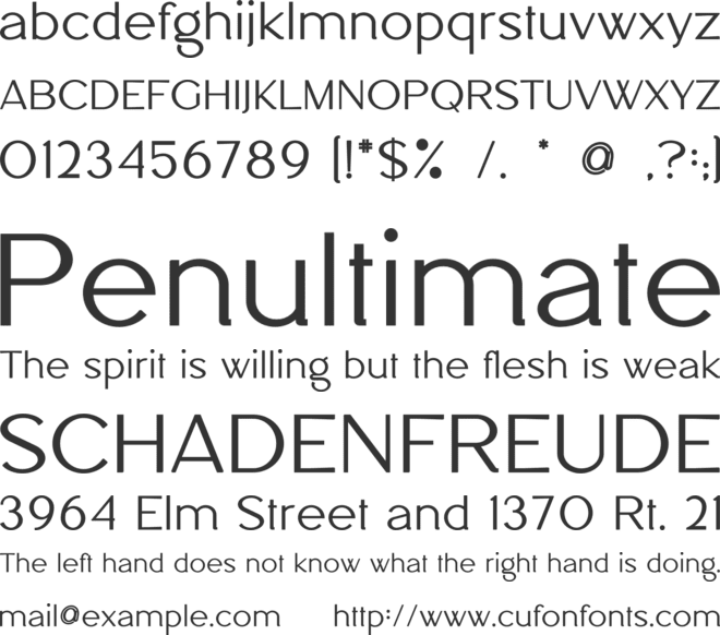 Rosalyn font preview