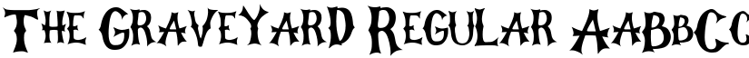 The Graveyard Regular font