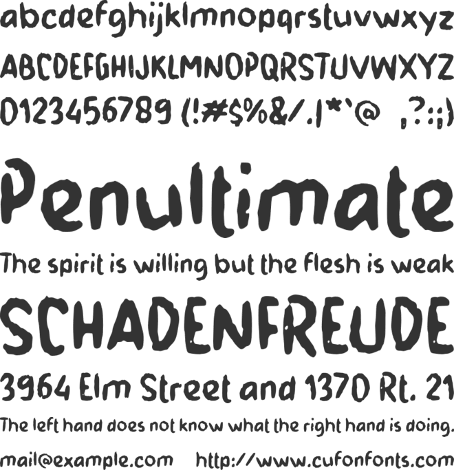 i Ingusan font preview