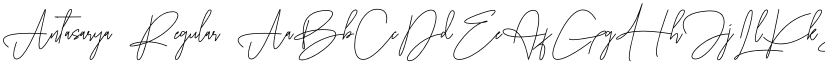 Antasarya Regular font