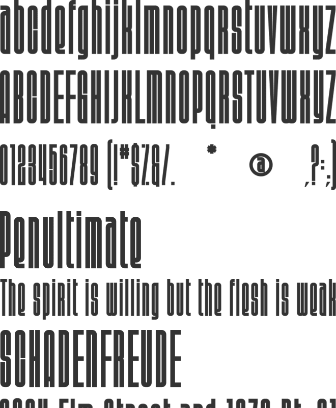 Luciana font preview