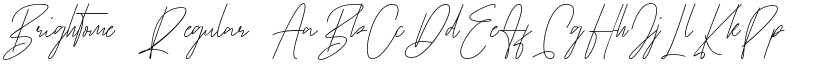 Brightome Regular font