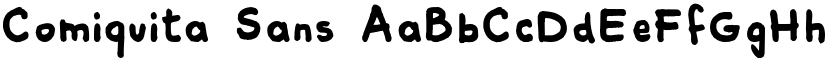 Comiquita Sans font