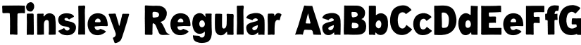 Tinsley Regular font