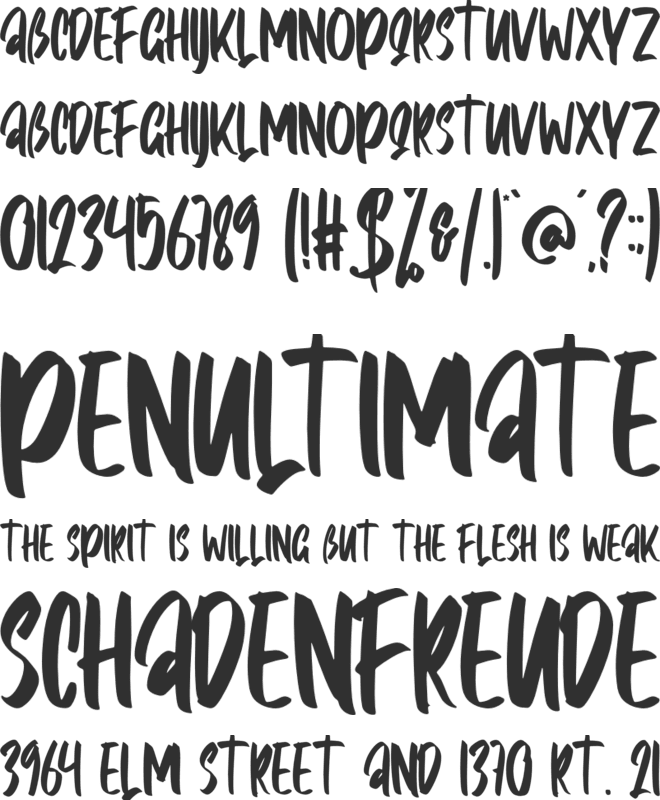 Annice font preview
