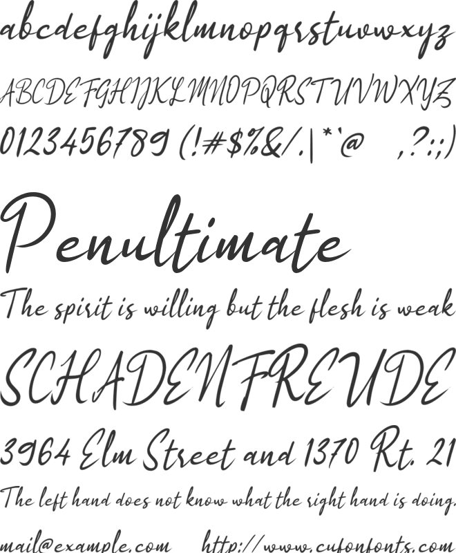 i Indah Sekali font preview