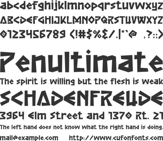 War-Heroes font preview