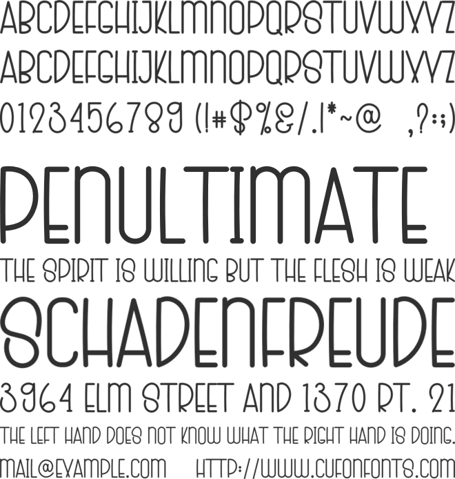 Home Charm font preview