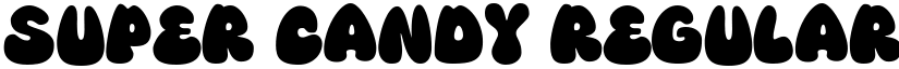 Super Candy Regular font