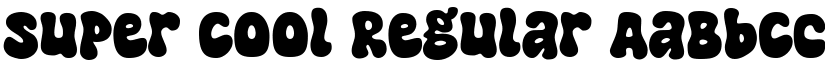Super Cool Regular font