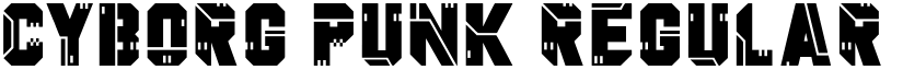 Cyborg Punk Regular font