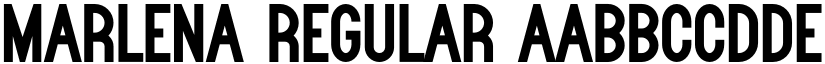 Marlena Regular font