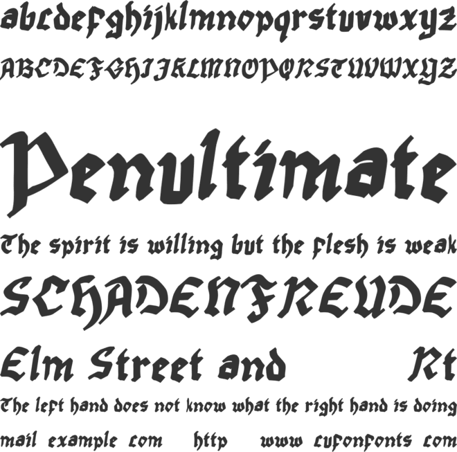 With Christmas Personal font preview