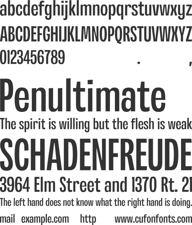 SG Mikura font preview