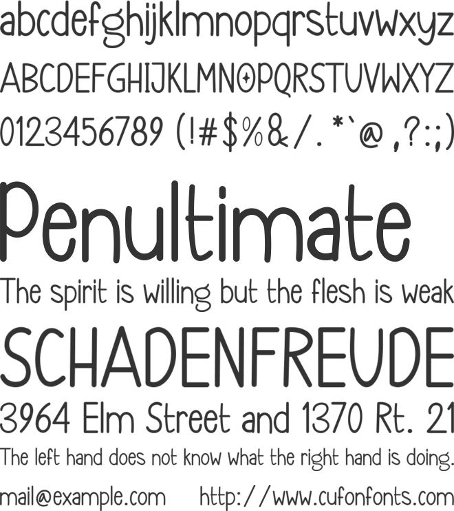 FLOWERY - Personal Use font preview