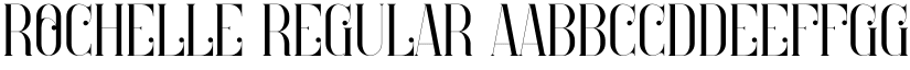 Rochelle Regular font