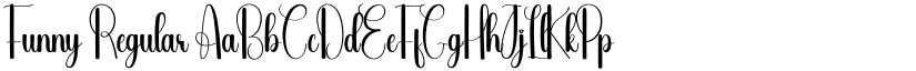 Funny Regular font