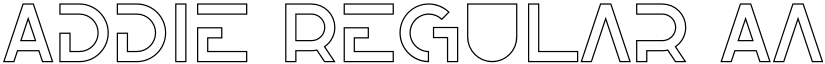 Addie Regular font