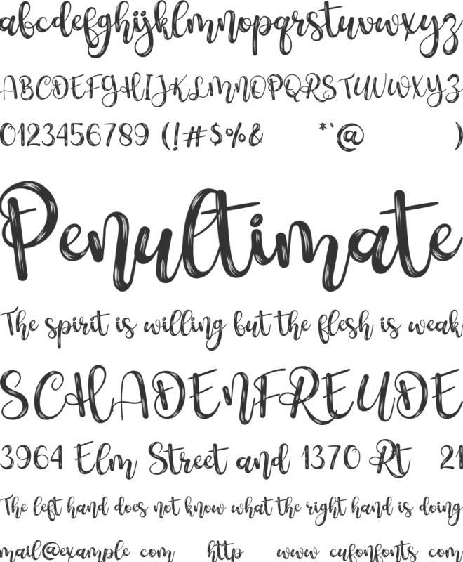 Noisy Ramen font preview