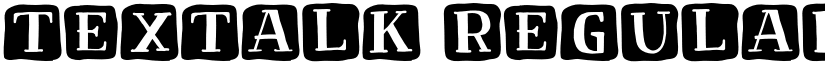 Textalk Regular font