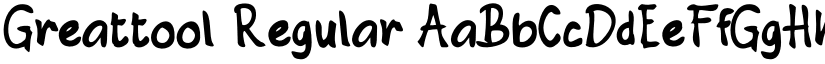Greattool Regular font