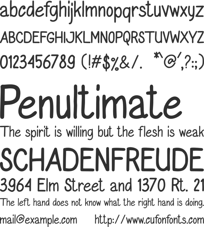 Maxcreationz font preview