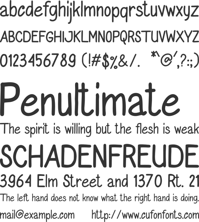 Maxcreationz font preview