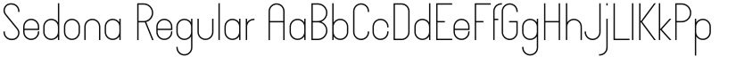 Sedona font download